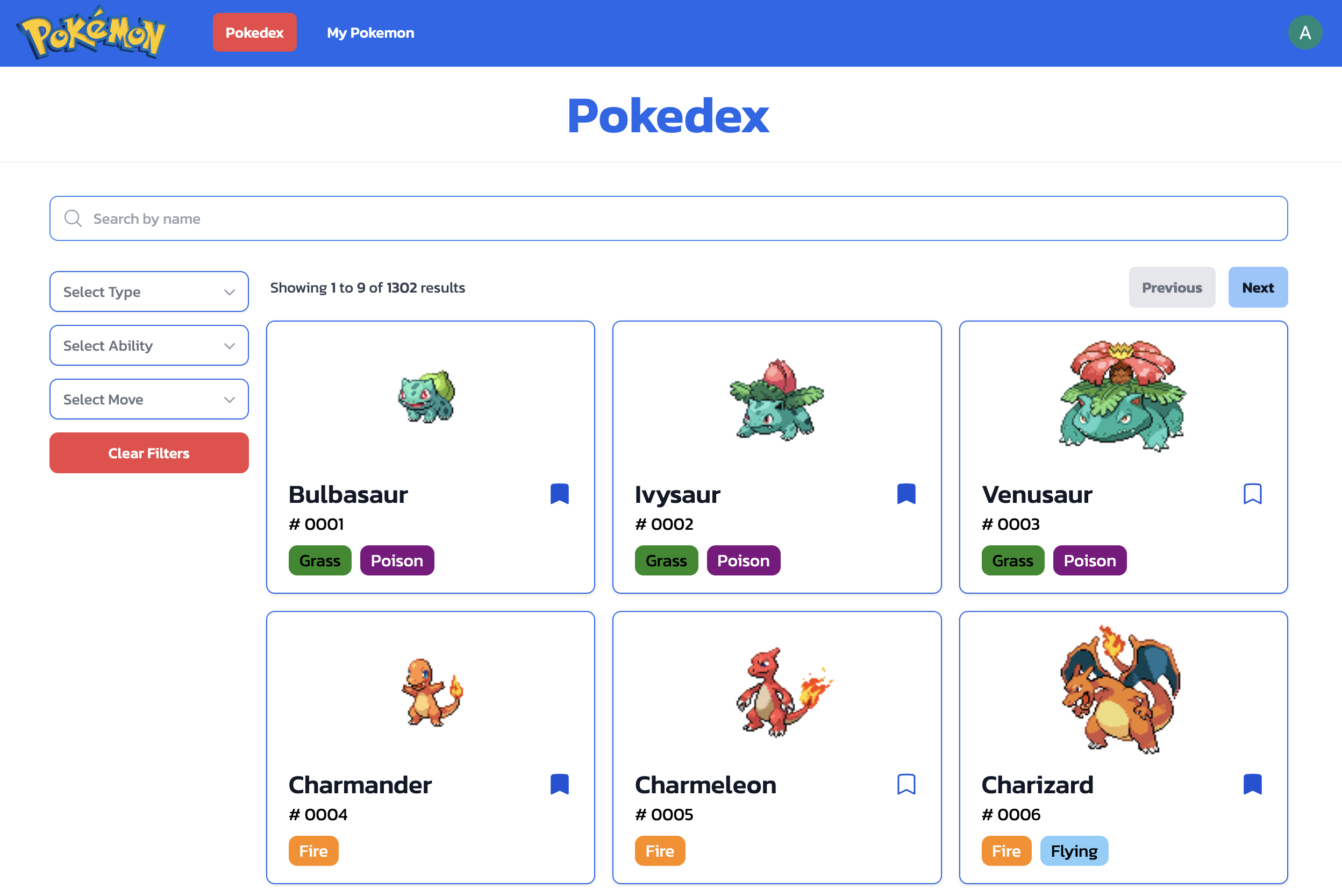 Pokedex Project 